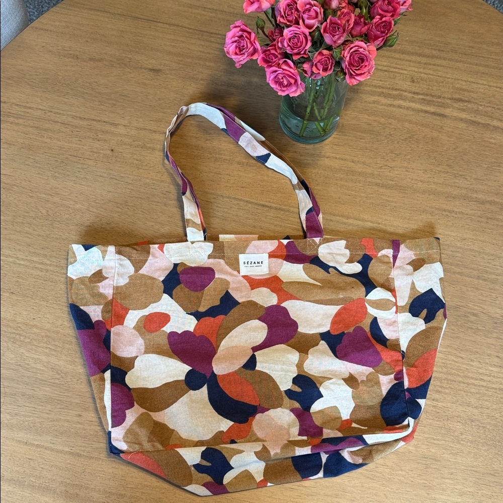 Sezane Multicolored Tote Bag